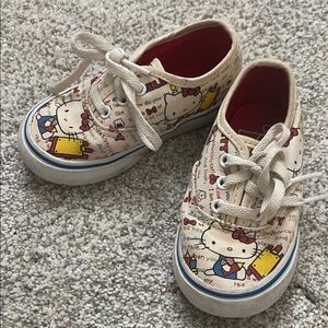 Hello Kitty Kids Sneakers - Cream and Red